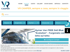 Hymer Van FREE 540 Blue "Evolution" - Furgonato con letto sul tetto