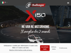 Motorhome Challenger, van, semintegrali i mansardati