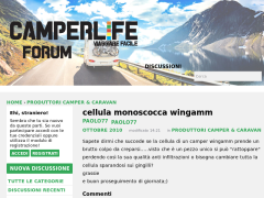 Cellula Monoscocca Wingamm — Il forum di camperlife