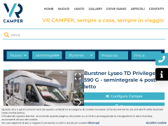 Burstner Lyseo TD Privilege 590 G - semintegrale nuovo 4 posti