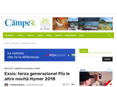 Exsis: terza generazione! Più le altre novità Hymer 2018 - Vita in Camper
