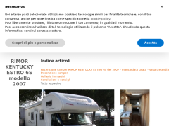 Recensione camper mansardato RIMOR KENTUCKY ESTRO 6S del 2007