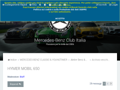 HYMER MOBIL 650 - Mercedes-Benz Club Italia