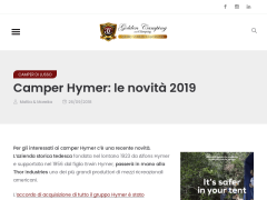 Camper Hymer: le novità 2019