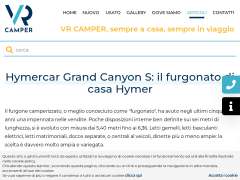 Hymercar Grand canyon S: vantaggi e svantaggi del furgonato Hymer