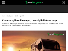 Camper e caravan: guida modelli; versioni; utilizzi