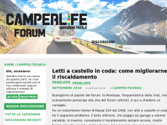 Letti a castello in coda: come migliorarne il riscaldamento — Il forum di camperlife