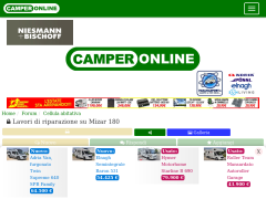 Lavori di riparazione su Mizar 180 | I Forum di CamperOnLine