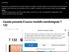 Carado presenta il nuovo modello semiintegrale T 132 - Turismo Itinerante