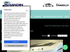 Camper nuova LAIKA ECOVIP L 2009 letti gemelli 6,6mt - Grandin camper - concessionaria LAIKA - Ponderano (Biella), Biella