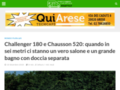 Challenger 180 e Chausson 520: quando in sei metri ci stanno un vero salone e un grande bagno con doccia separata