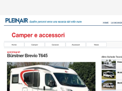 Bürstner Brevio T645, Schede tecniche Camper - PleinAir Market | PleinAir