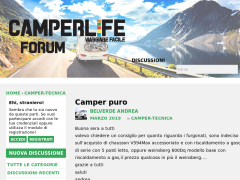 Camper puro — Il forum di camperlife