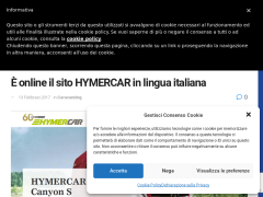 È online il sito HYMERCAR in lingua italiana - TI - Turismo Itinerante