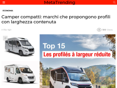 Camper compatti: marchi che propongono profili con larghezza contenuta - MetaTrending