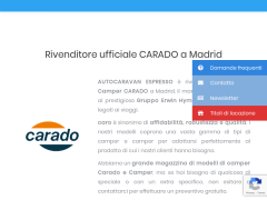 Carado Motorhome Sales - Rivenditore ufficiale di Madrid