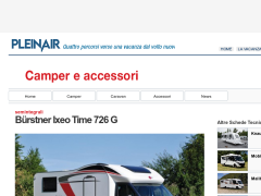 Bürstner Ixeo Time 726 G, Schede tecniche Camper - PleinAir Market | PleinAir
