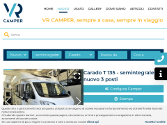 Carado T 135 - camper nuovo semintegrale 3 posti