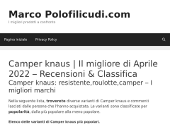 Camper knaus | Il migliore del 2022 - Recensioni & Classifica - Marco Polofilicudi.com