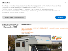 Vacanzelandia - Recensione camper RIMOR EUROPEO E del 1997 - mansardato usato - vacanzelandia
