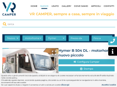Hymer B 504 DL - motorhome nuovo piccolo