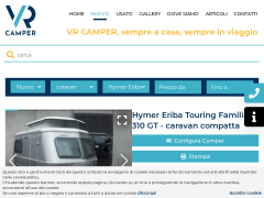 Hymer Eriba Touring 310 GT - caravan nuova piccola