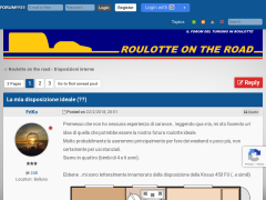 La mia disposizione ideale