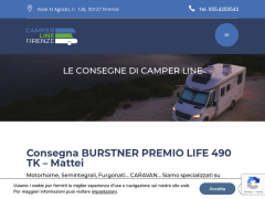 Consegna BURSTNER PREMIO LIFE 490 TK - Mattei - Camper Line Firenze