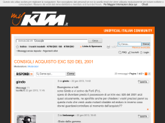 CONSIGLI ACQUISTO EXC 520 DEL 2001