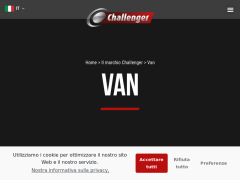 I furgoni attrezzati e Van Challenger