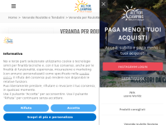 In Campeggio Veranda realizzata per le Caravan Bürstner Averso Plus