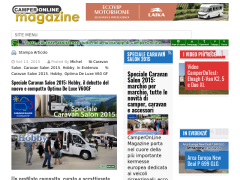 Speciale Caravan Salon 2015: Hobby, il debutto del nuovo e compatto Optima De Luxe V60GF - COL Magazine