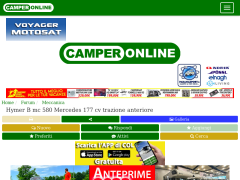 Hymer B mc 580 Mercedes 177 cv trazione anteriore | I Forum di CamperOnLine