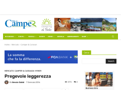 Pregevole leggerezza - Vita in Camper