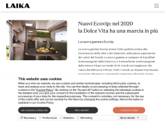 La nuova gamma Ecovip | Laika