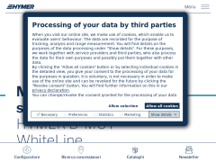 HYMER B-MC I in edizione speciale WhiteLine | Motorcaravan HYMER