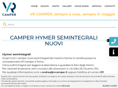 Camper Hymer semintegrali nuovi in vendita