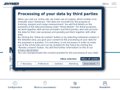 Il modello speciale HYMER Exsis-t Pure | HYMER motorhome