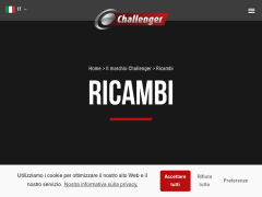 Pezzi di ricambio per i tuoi camper e furgoni Challenger