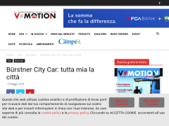 Bürstner City Car: tutta mia la città - V#Motion