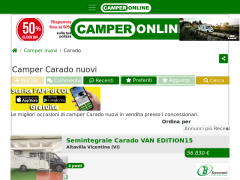 Camper Carado nuovi: scegli tra le offerte migliori