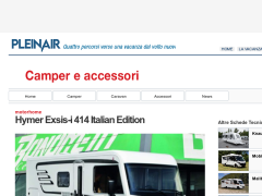 Hymer Exsis-i 414 Italian Edition, Schede tecniche Camper - PleinAir Market | PleinAir