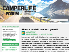 Ricerca modelli con letti gemelli — Il forum di camperlife