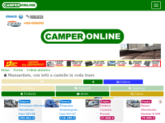 Mansardato, con letti a castello in coda trasv. | I Forum di CamperOnLine