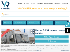 Hymer B 694 - motorhome con garage