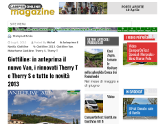 Giottiline: in anteprima il nuovo Van, i rinnovati Therry T e Therry S - COL Magazine