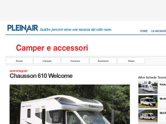 Chausson 610 Welcome, Schede tecniche Camper - PleinAir Market | PleinAir