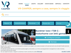 Burstner Ixeo I 728 G - motorhome con letti gemelli