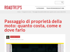 Passaggio di proprietà della moto: quanto costa, come e dove farlo