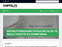 Ristrutturazione totale in fai da te della toilette su Hymer B644 | Camperlife